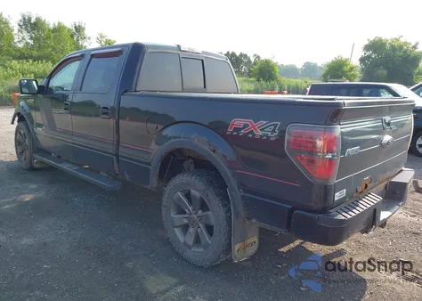 2014 Ford F-150 Fx4 from USA, damaged, VIN 1FTFW1ET0EFB20581